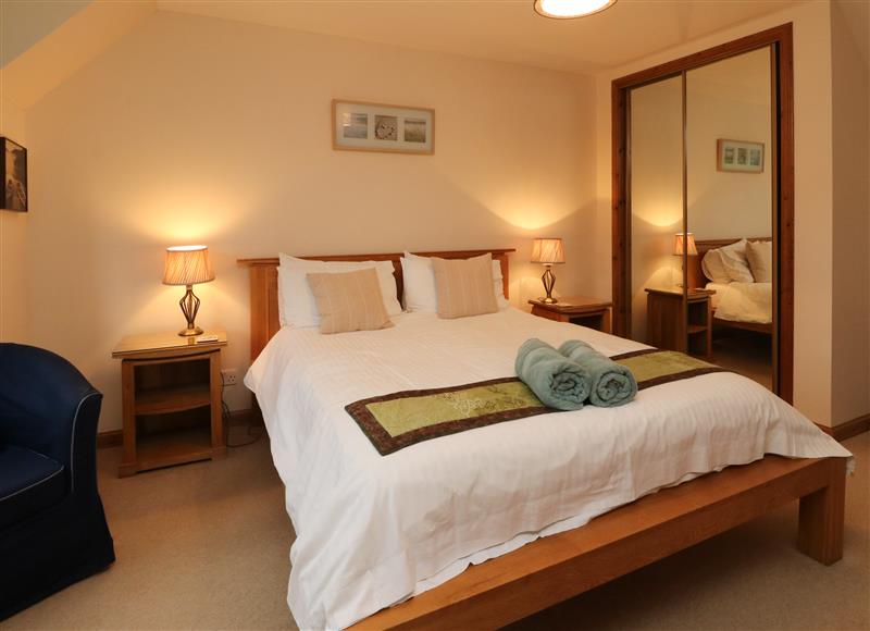 One of the bedrooms at Shepherds Rest, Banavie