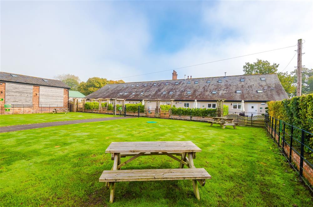 Enjoy a picnic or an afternoon coffee in the front lawned area