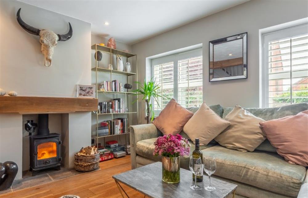 Ground floor: Wood burning stove in the sitting room