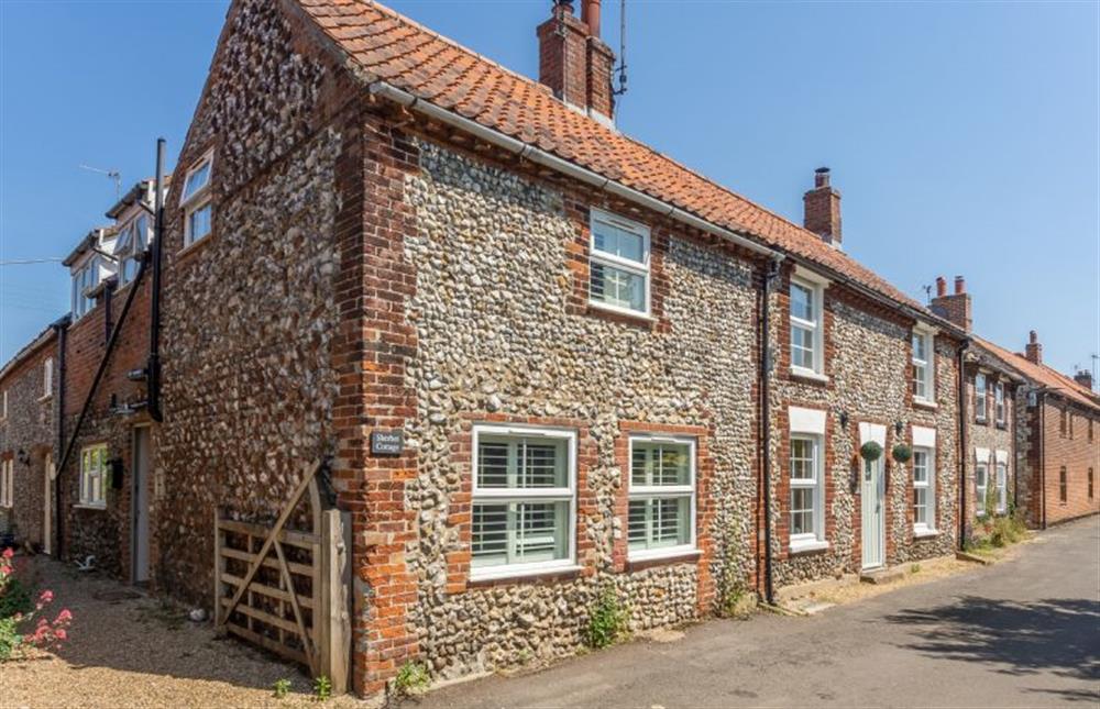 Sherbet Cottage: Front elevation