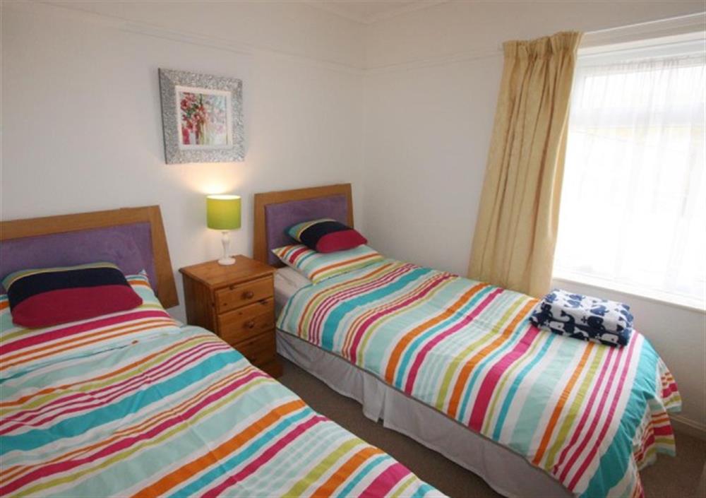 Twin bedroom  at Sherbet Lemon in St Austell