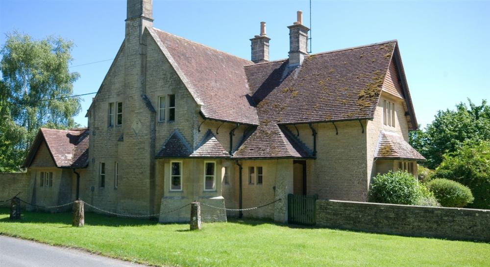 The exterior of Sherborne West Lodge, Gloucestershire