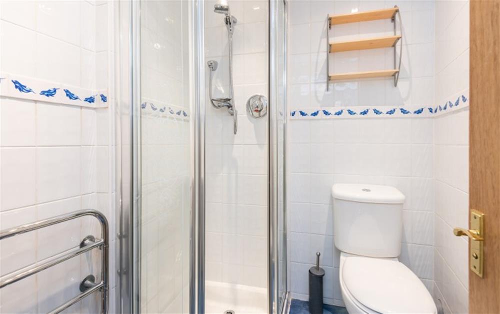 Shower room 2 at Sherbourne Cottage in Salcombe