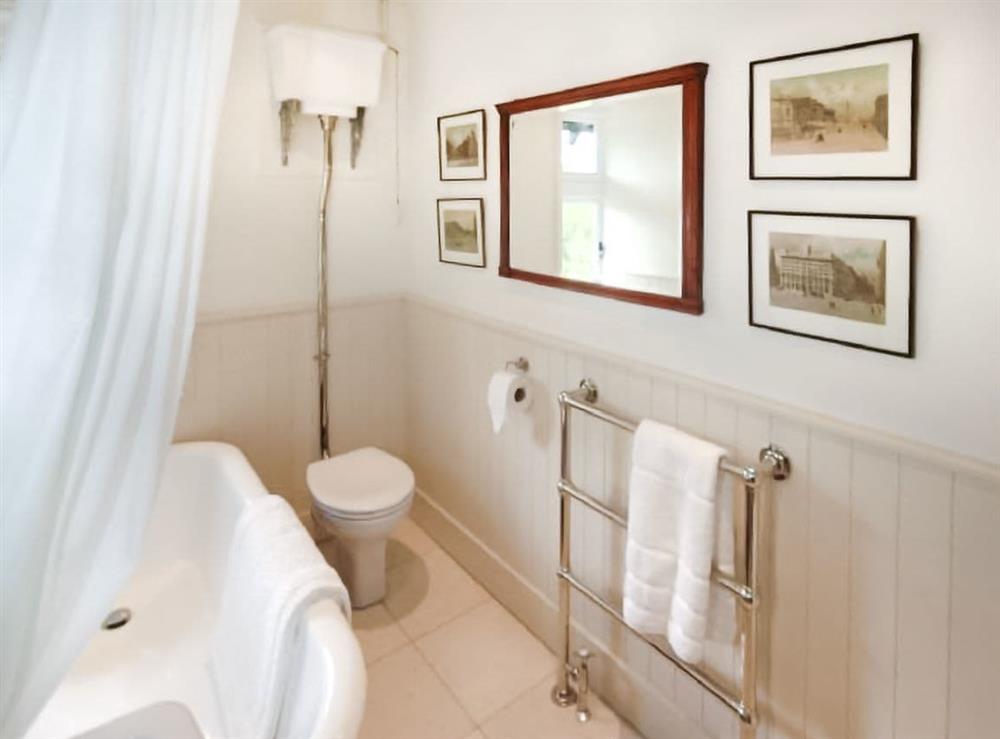 The bathroom at Sheriff Cottage in Highbrook, West Sussex