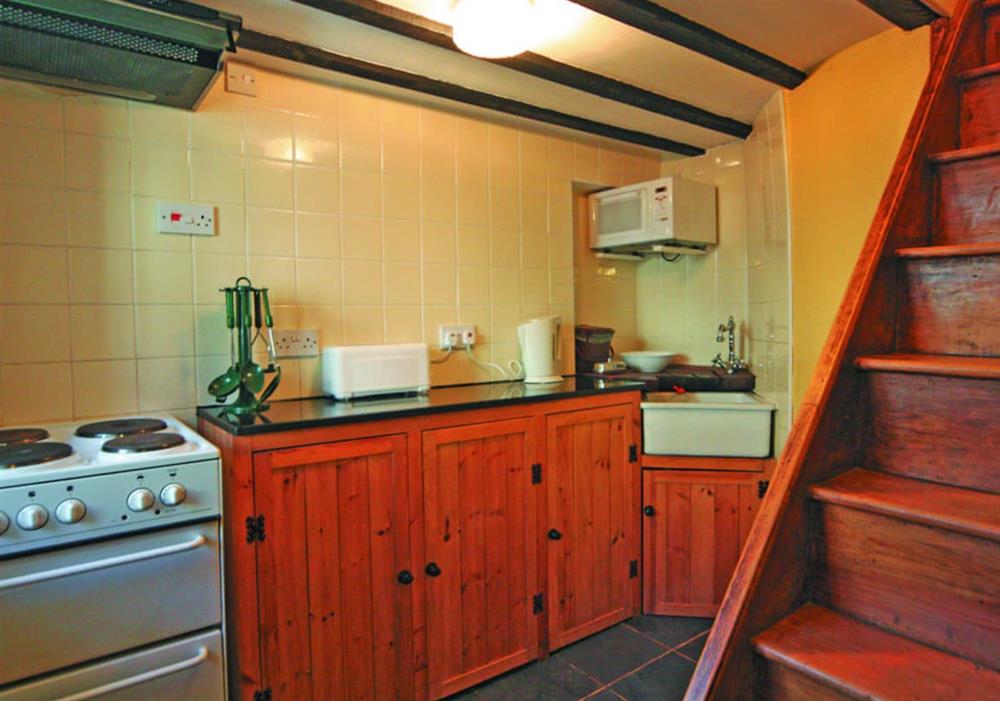 Kitchen at Sheriffs Cottage in Llandeilo, Dyfed