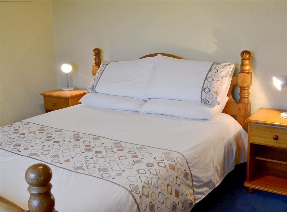 Comfy double bed in bedroom 1 at Sherrill Farmhouse, 