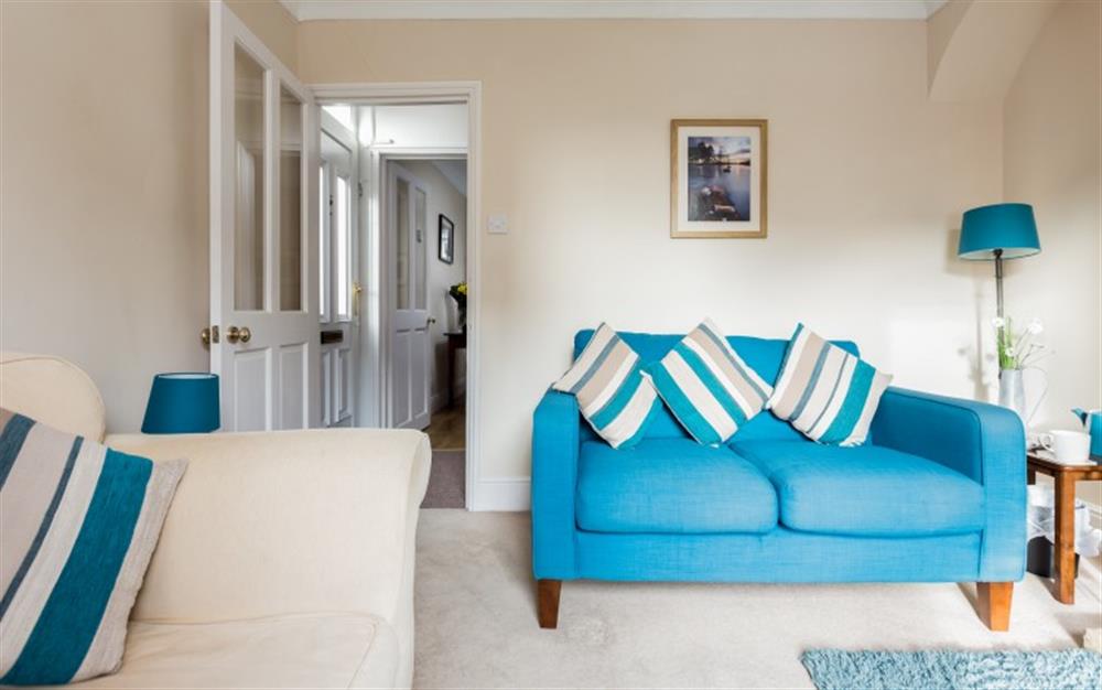 The living room at Sherston Cottage in Lymington