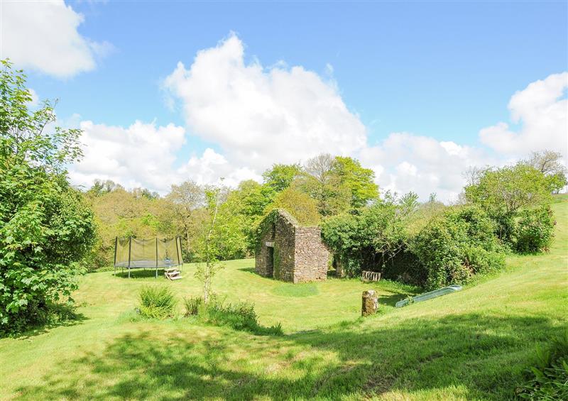 The setting at Sherwell Farm Cottage, Sherwell near Drakewalls