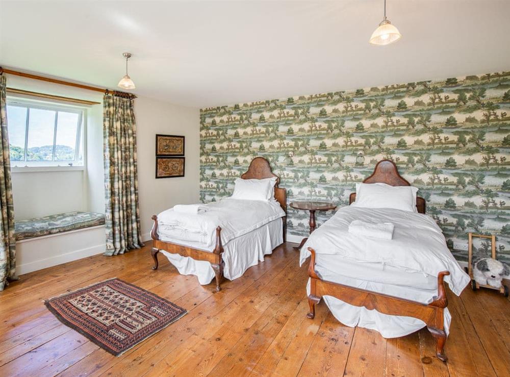 Twin bedroom (photo 3) at Shewte Farm in Bovey Tracey, Devon