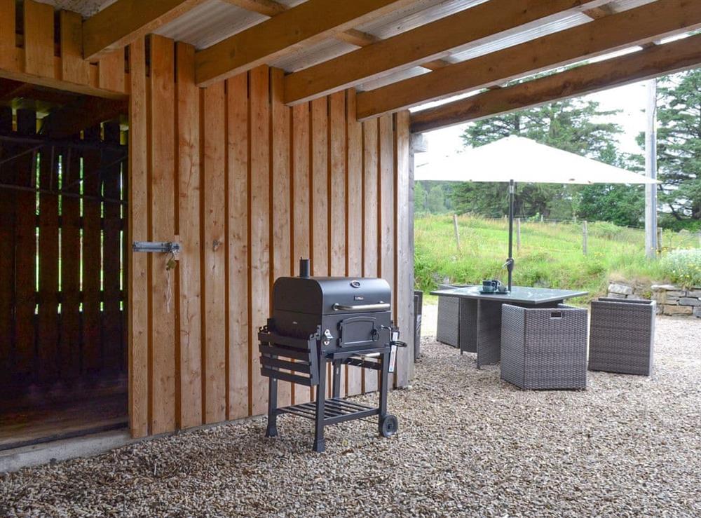 Outdoor area at Shielside in Acharacle, Argyll