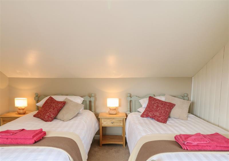 This is a bedroom at Shilstone Lodge, Chagford