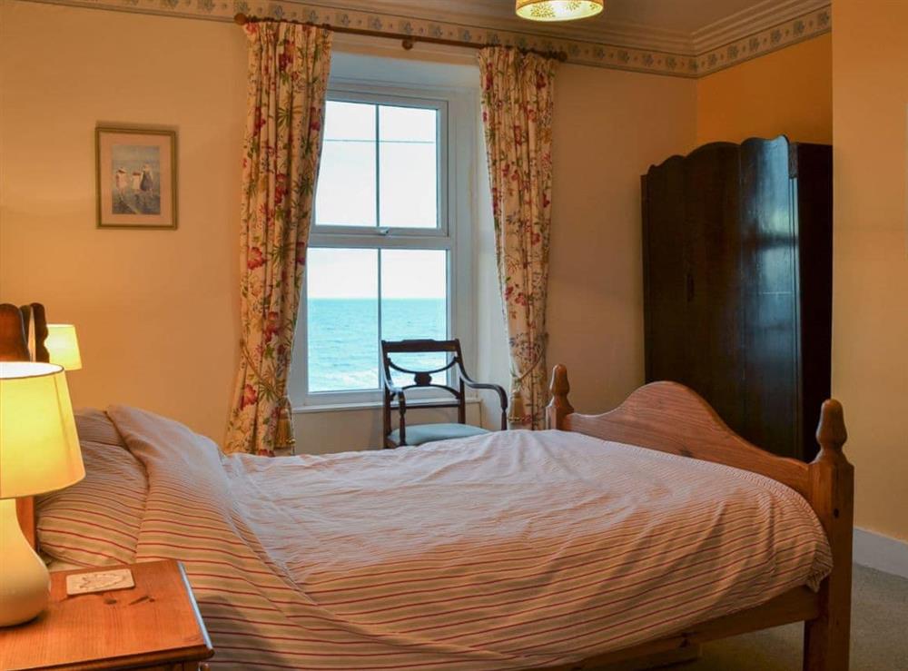 Cosy and comfortable double bedroom at Shingle Cottage in Seascale, near Eskdale, Cumbria