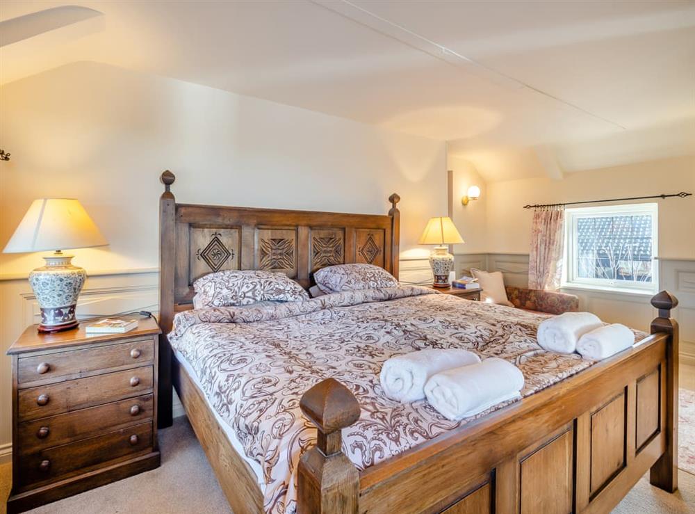 Double bedroom at Ship Cottage in Reedham, Norfolk
