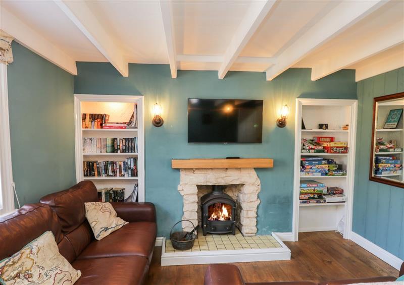Relax in the living area at Ships Bell, Staithes