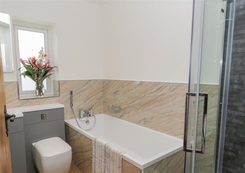 This is the bathroom at Shipswheel Cottage, Whitby
