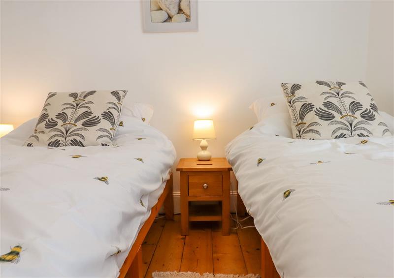 One of the 2 bedrooms at Shipwrights Cottage, Teignmouth