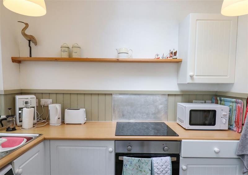 This is the kitchen at Shipwrights Cottage, Teignmouth