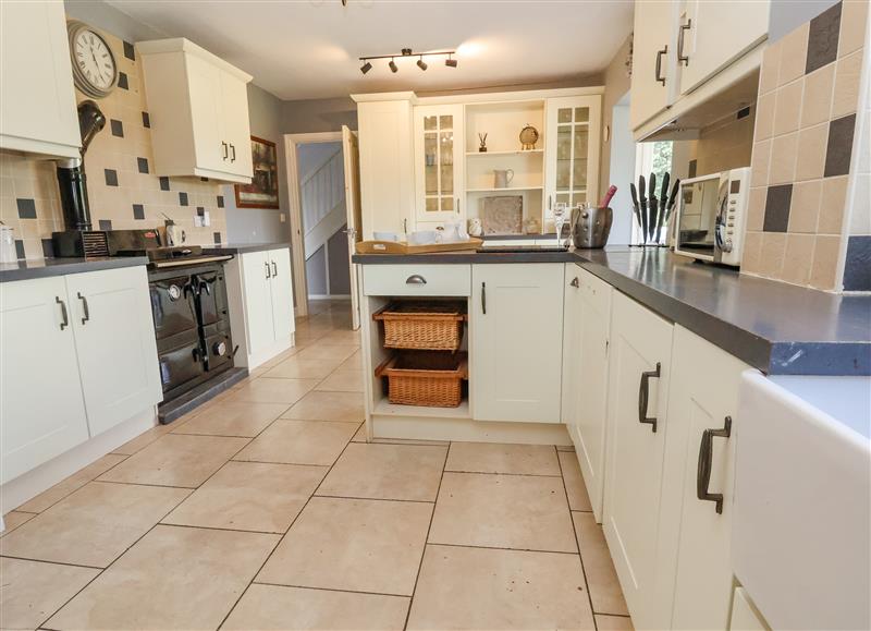 This is the kitchen at Shire Cottage, Cruckton near Hanwood