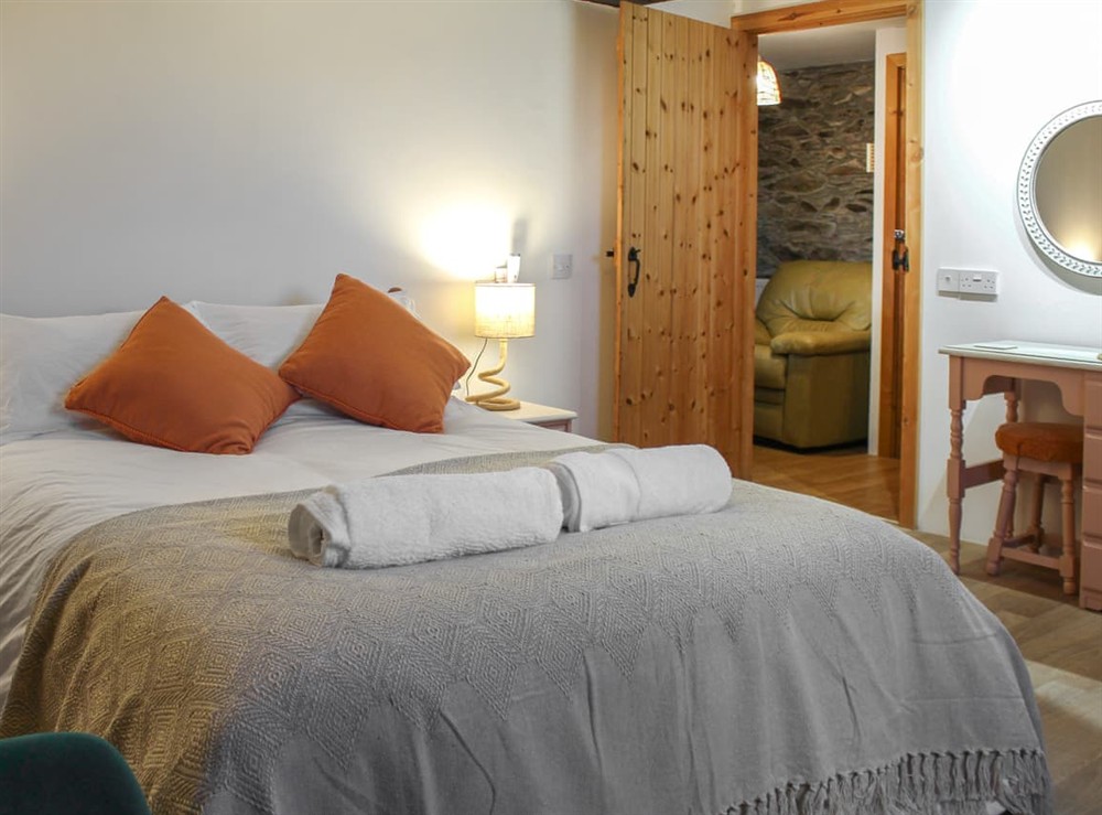 Double bedroom at Shire Cottage in Liskeard, Cornwall