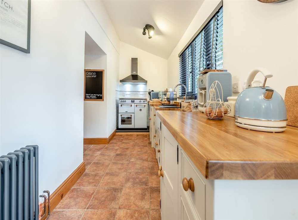 Kitchen at Shire in Cribyn, Lampeter, Dyfed