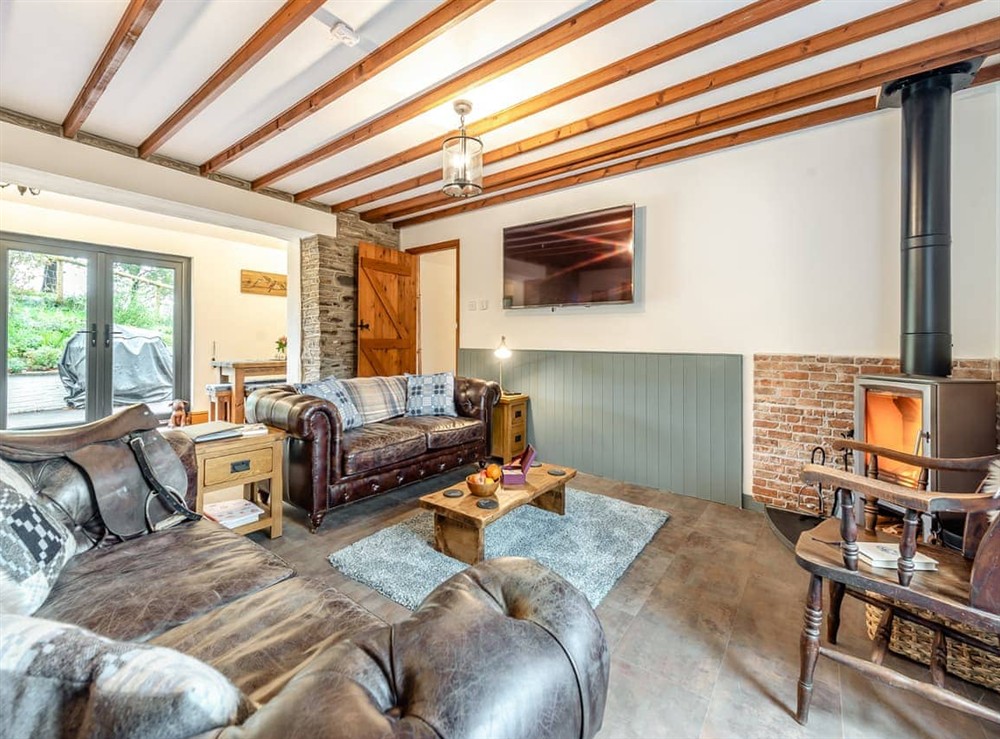 Living area at Shire in Cribyn, Lampeter, Dyfed