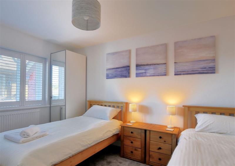 One of the bedrooms at Shire View, Lyme Regis
