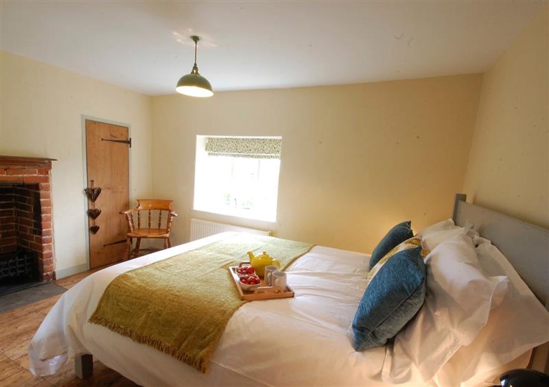 One of the bedrooms at Shoemakers Cottage, Friston, Friston