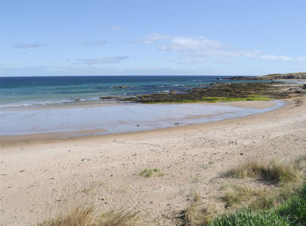 Lovely beaches just a short walk away at Shoemakers Steading in Hopeman, near Elgin, Highlands, Morayshire