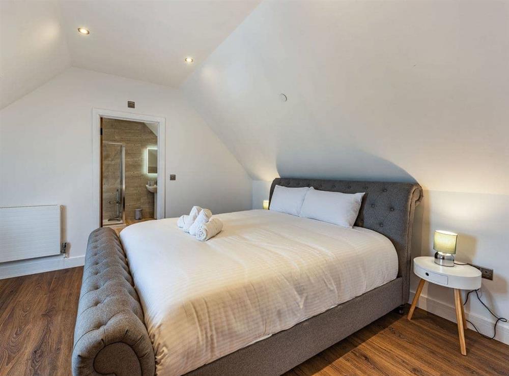 Double bedroom at Shooting Star in Talog, Carmarthenshire, Dyfed