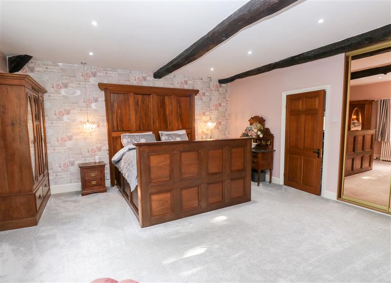 One of the 6 bedrooms at Shore Hall, Littleborough