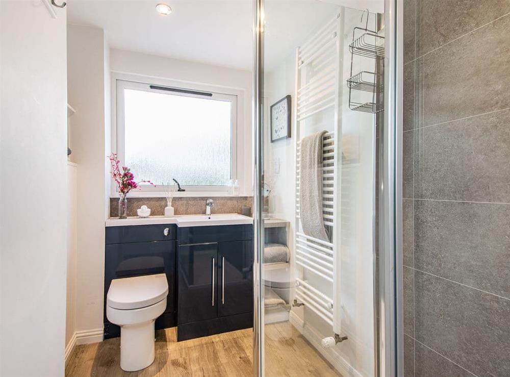 Shower room at Shore View Cottage in Kessock, Inverness, Inverness-Shire
