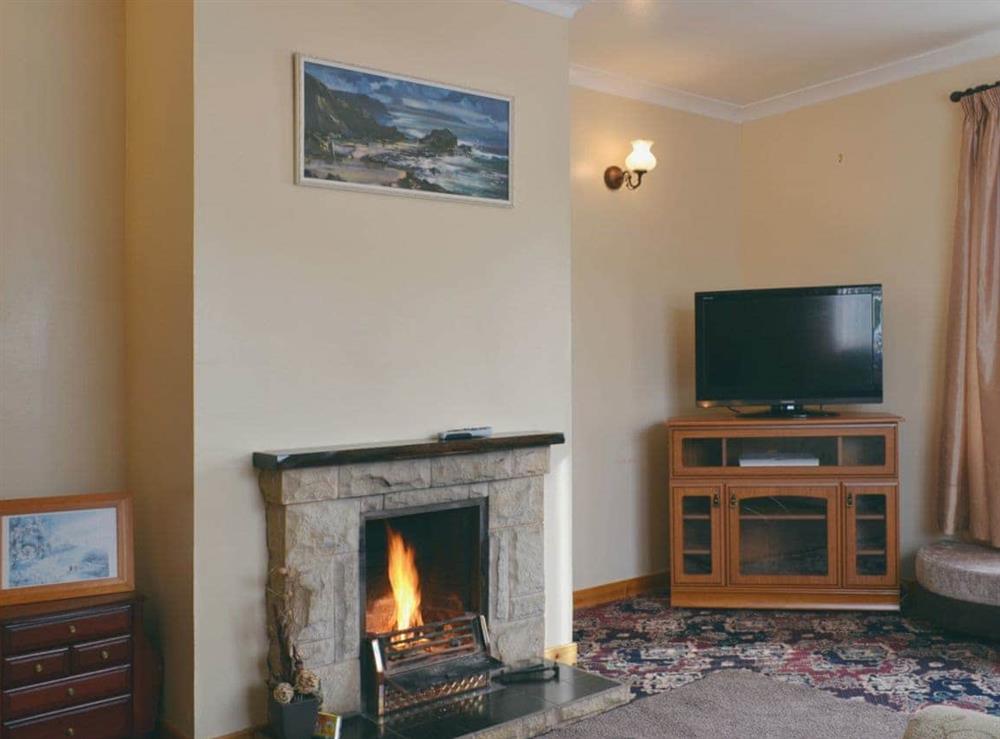 Living room at Shore View in Portree, Isle Of Skye