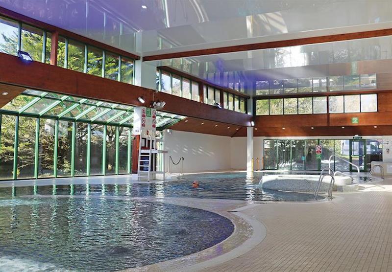 Indoor heated pool at Shorefield Country Park in Milford-on-Sea, Nr Lymington, Hampshire