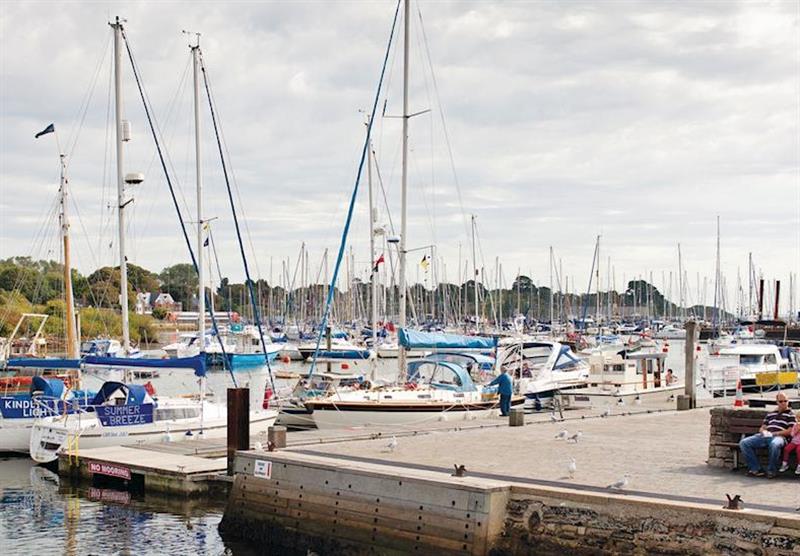 Lymington Harbour at Shorefield Country Park in Milford-on-Sea, Nr Lymington, Hampshire