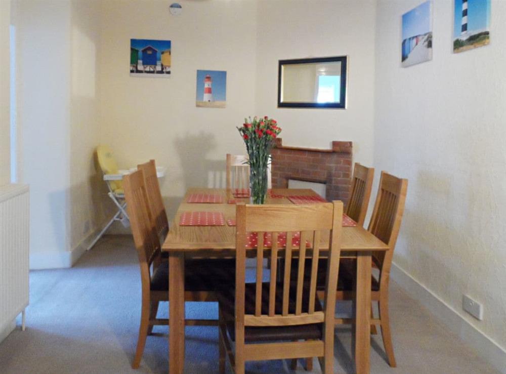 Dining Area at Shoreline Cottage in Sandown, Isle Of Wight
