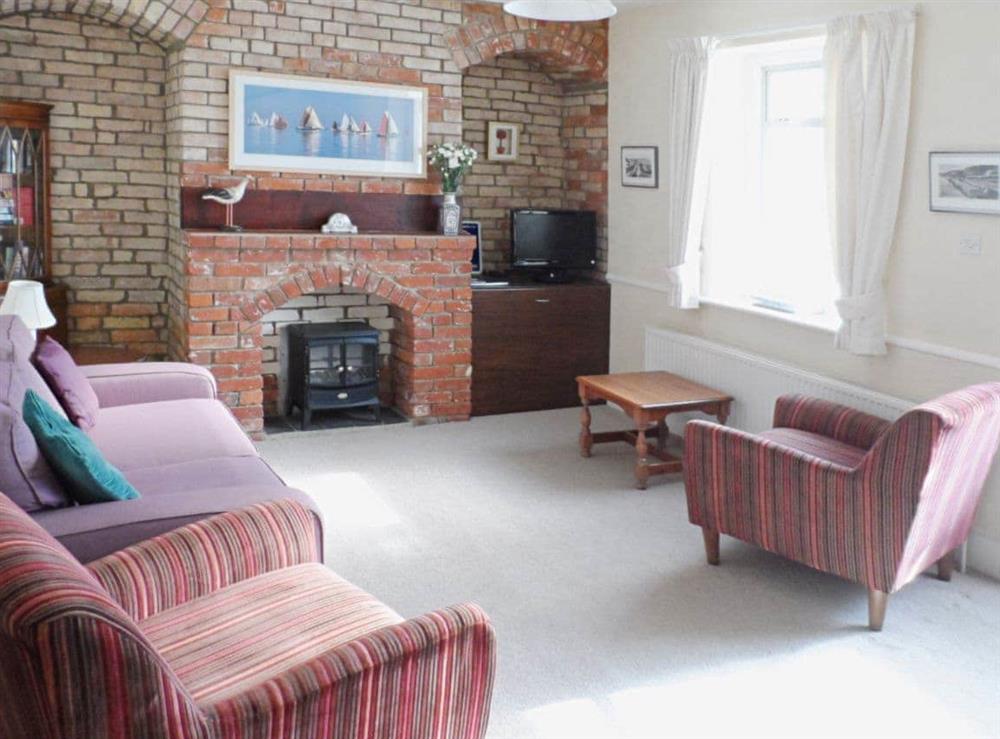 Living room at Shoreline Cottage in Sandown, Isle Of Wight