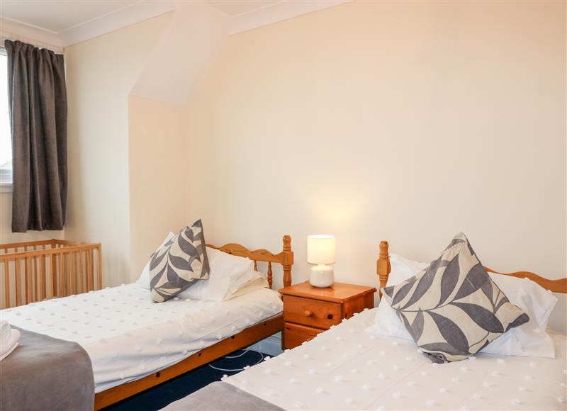 One of the bedrooms at Shoreline House, Rosehearty