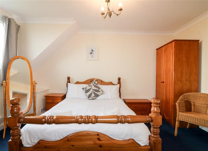 This is a bedroom at Shoreline House, Rosehearty