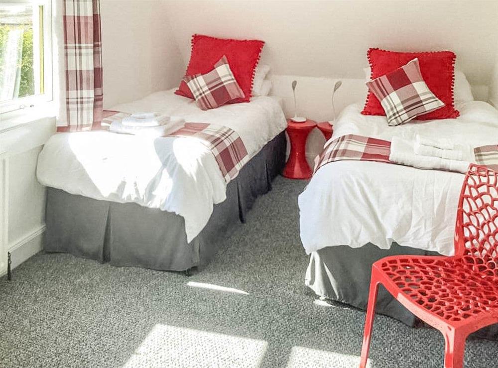 Twin bedroom at Shoreline in Oban, Argyll