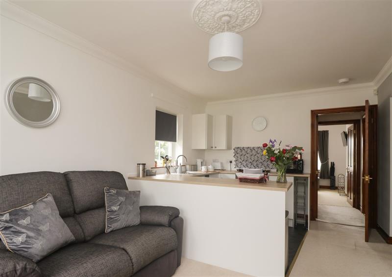 Relax in the living area at Shoreside Cottage, Blitterlees near Silloth