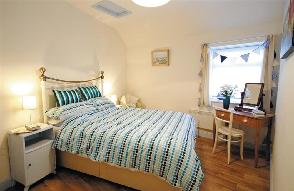 Double bedroom at Shrimp Cottage in Kessingland, Norfolk