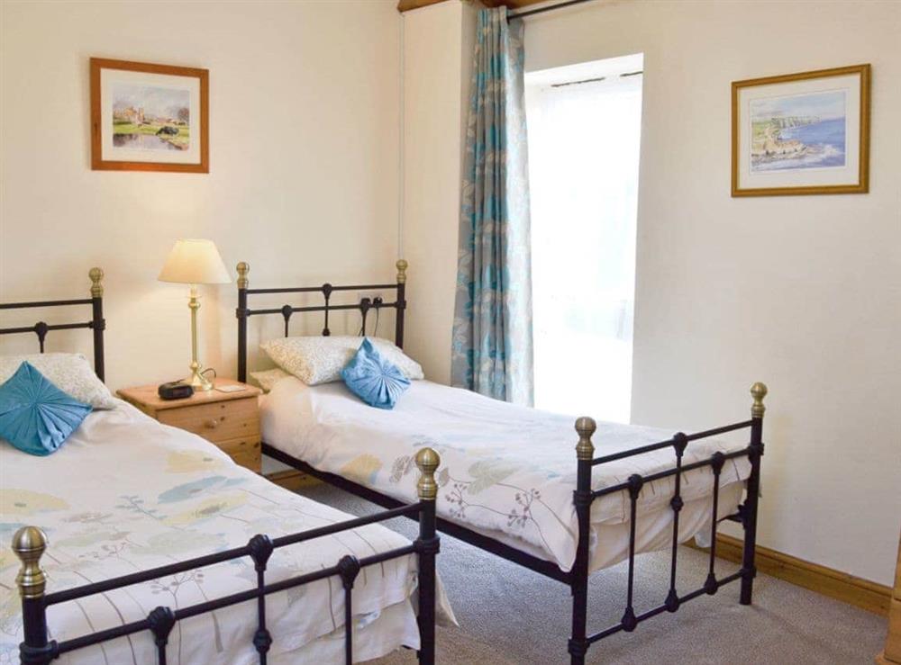Twin bedroom at Shyre Stable in Bempton, near Flamborough, North Humberside