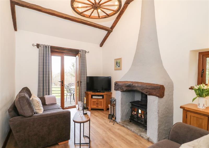 The living room at Siabod View, Betws-Y-Coed