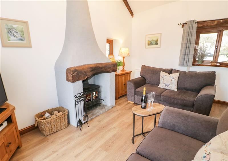 This is the living room at Siabod View, Betws-Y-Coed