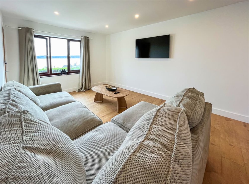Living area at Sienna Cottage in Tyn-y-gongl, Gwynedd