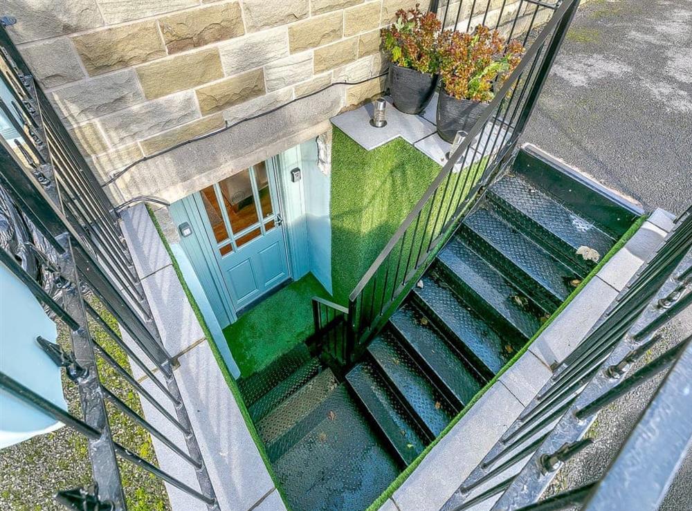 Stairs at Sigma Apartment in Buxton, Derbyshire