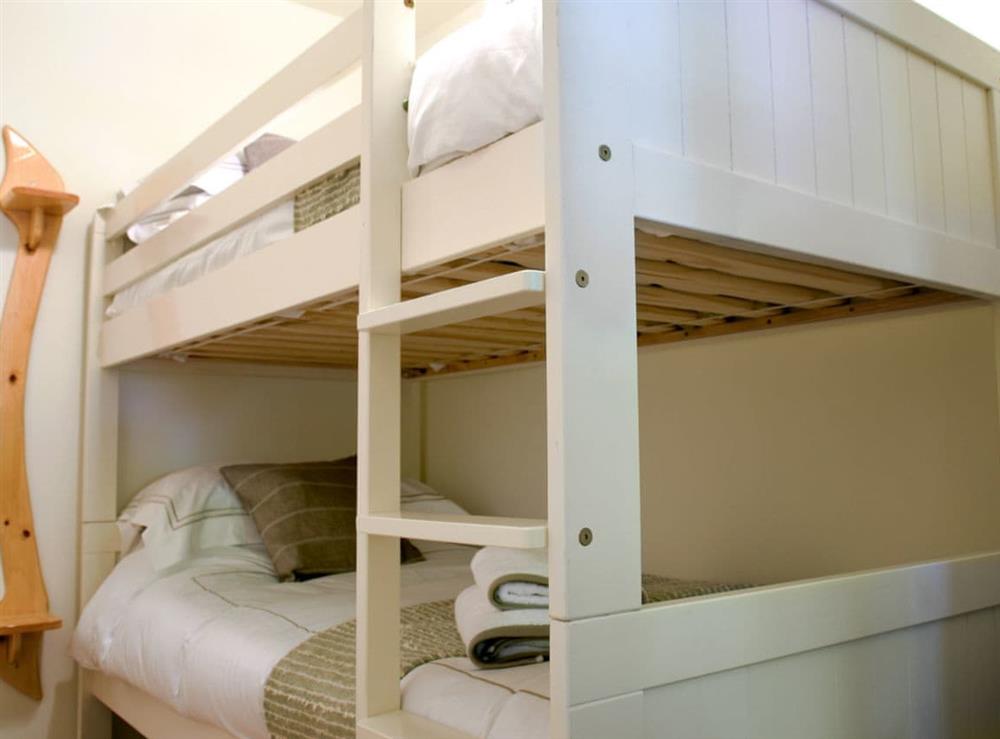 Bunk bedroom at Sikes Barn in Skipton, North Yorkshire