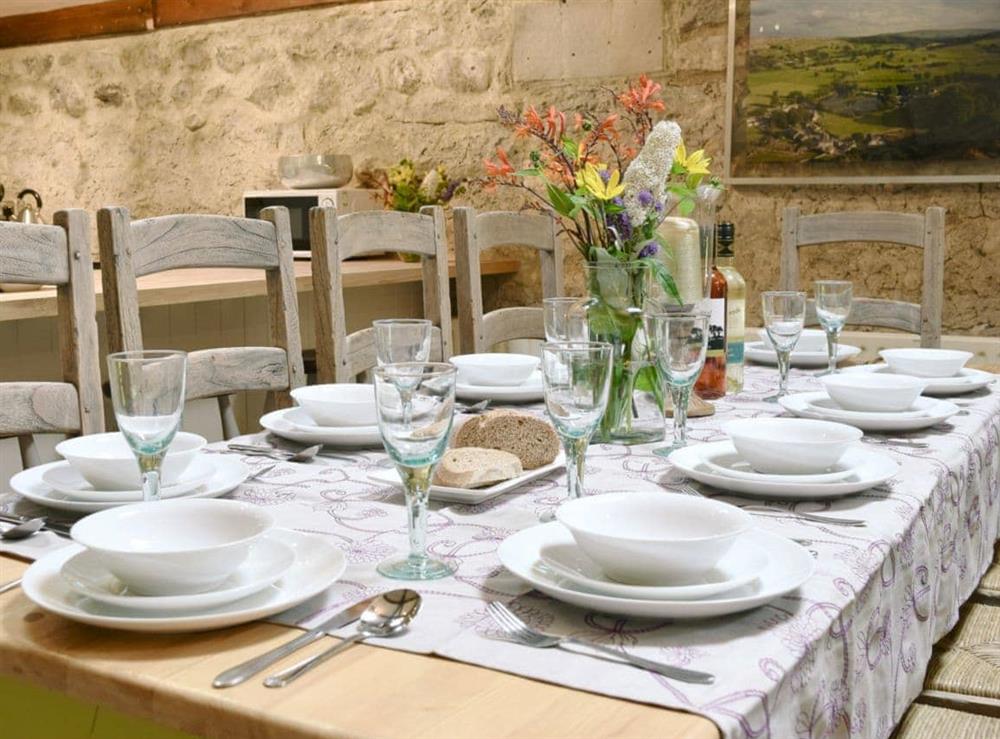 Dining Area at Sikes Barn in Skipton, North Yorkshire