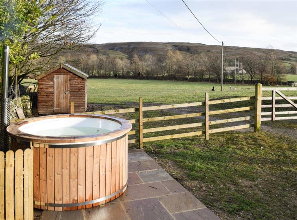 Hot tub (photo 2) at Sikes Barn in Skipton, North Yorkshire