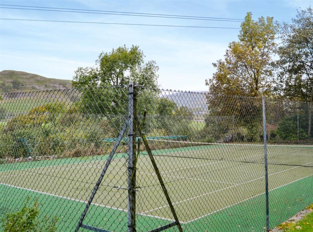 Shared use of tennis court at Sikes Barn in Skipton, North Yorkshire